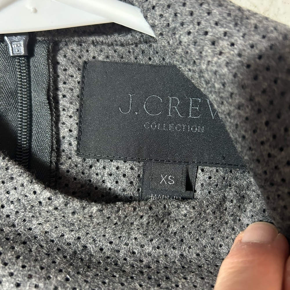 J. Crew wool women’s perforated top size XS - Picture 4 of 5